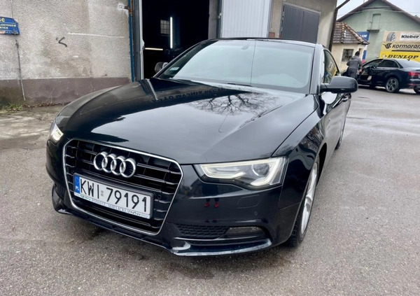 Audi A5 cena 49999 przebieg: 90000, rok produkcji 2013 z Tarnów małe 79